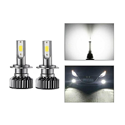 Set 2 Becuri auto F2 H7, canbus, 12000lm, 120W