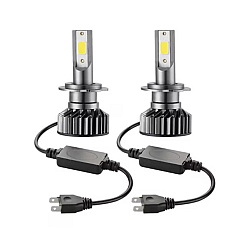 Set 2 Becuri auto F2 H7, canbus, 12000lm, 120W