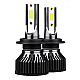 Set 2 becuri LED auto F2 H1 putere 100W temperatura 6000K lumina alba rece 12000 lumeni XL