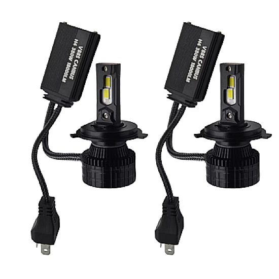 Set 2 becuri auto LED H1 V88S putere 380W lumina 6000K canbus 18000lm