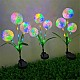 Set 2  Lampi Solare Decorative cu Flori de Păpădie 