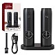 Set 2 Rasnite Electrice pentru sare, piper sau condimente, Indicator Led, Finisaj Mat