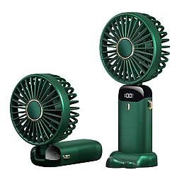 Oferta 1+1: Ventilator de mână silentios cu LED