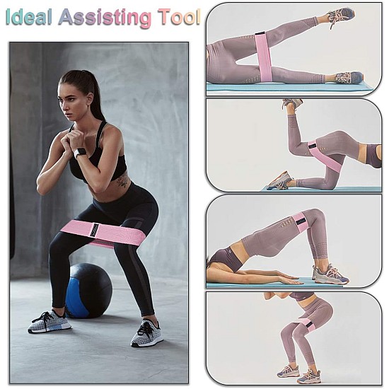 Set 3 Benzi Fitness Raciness pentru antrenament