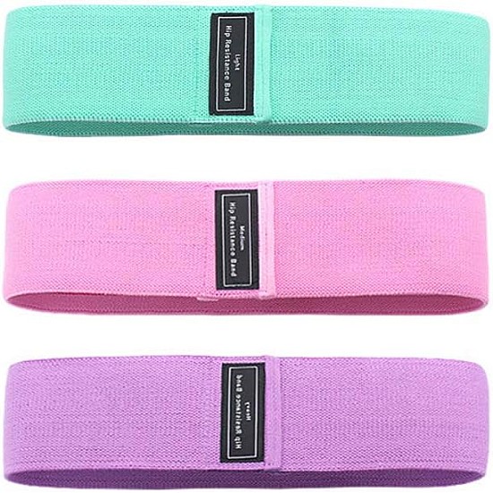 Set 3 Benzi Fitness Raciness pentru antrenament