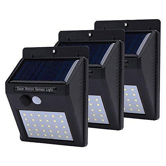 Pachet 3 x Lampa solara 30LED