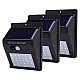 Pachet 3 x Lampa solara 30LED