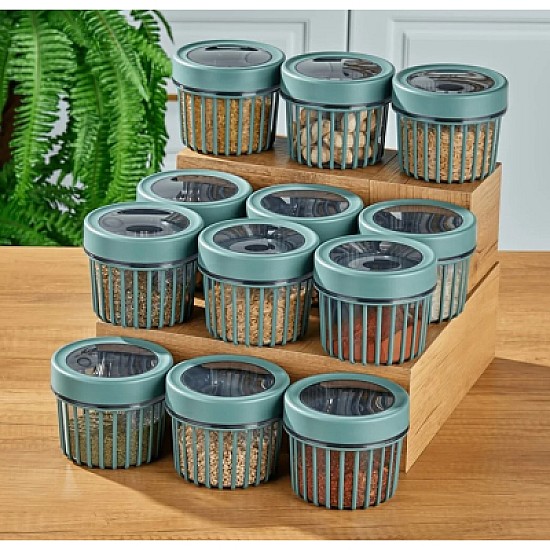 Set 3 recipiente plastic 500 ml