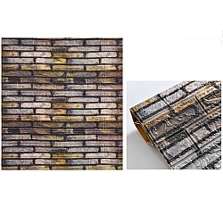 Set 5 Buc Tapet autoadeziv 3D 70x77 cm 3D Negru+mov