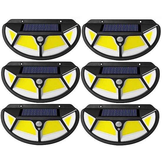 Set 6 lampi solare cu senzor de miscare si 3 moduri de iluminare SH-122 LED COB