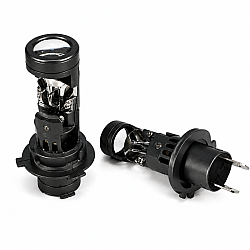 Set 2 Becuri LED T01 H7 F cu Lupa, 180W, 18000LM, 12V, Lumina Alba Rece 6000K