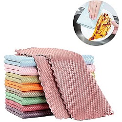 Set 20 lavete microfibra 30 x 30 cm