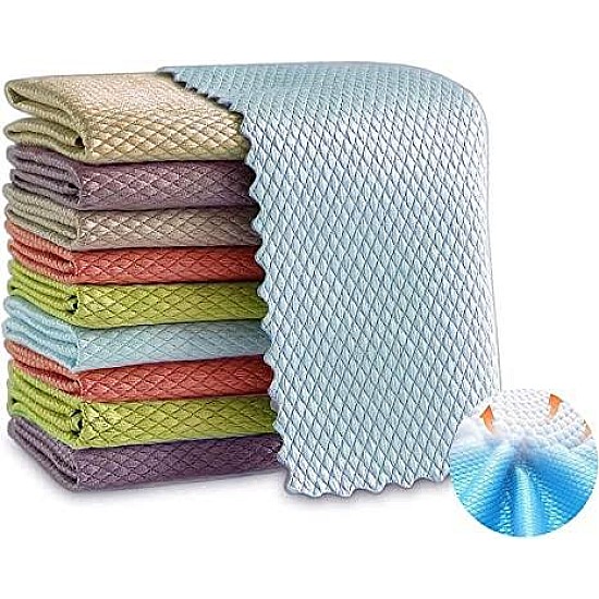 Set 20 lavete microfibra 40 x 30 cm