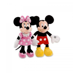 Set mascote din plus Mickey si Minnie Mouse 25 cm