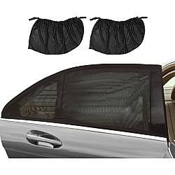 Set 2 x Parasolar negru pentru geamurile auto laterale