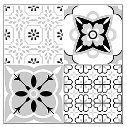 Set 12 placi autoadezive 30x30 cm rezistente la apa ,pentru gresie si faianta , model DP0202