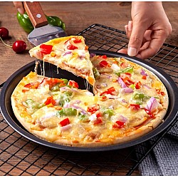 Set 3 tavi pentru pizza din teflon