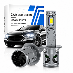 Set 2 Becuri Auto LED FQ5 H1 Canbus 180W 20000LM 6000K