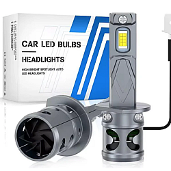 Set 2 Becuri Auto LED FQ5 H1 Canbus 180W 20000LM 6000K