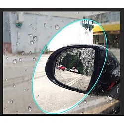 Set 2 folii anti stropi si anti aburire pentru oglinda auto