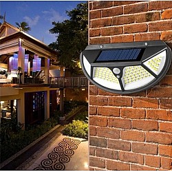 Set 2 lampi solare cu senzor de miscare si 3 moduri de iluminare