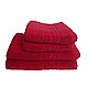 Set 4 prosoape groase si pufoase, bumbac, model grecesc 400gr/mp