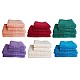 Set 4 prosoape groase si pufoase, bumbac, model grecesc 400gr/mp