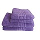 Set 4 prosoape groase si pufoase, bumbac, model grecesc 400gr/mp