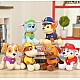 Set jucarii de plus Paw Patrol, 6 buc, 20 cm