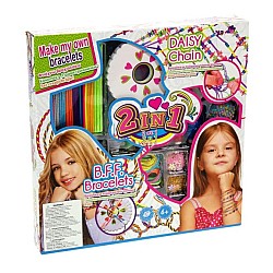 Set creatie, bratari impletite / din plastic