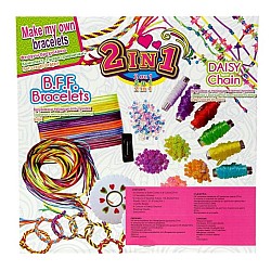 Set creatie, bratari impletite / din plastic