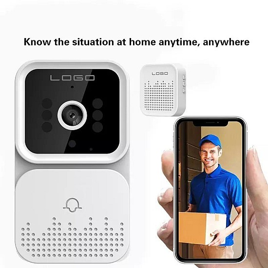Sonerie inteligenta cu vizivilitate nocturna 1080 p , 800 mah,wifi 