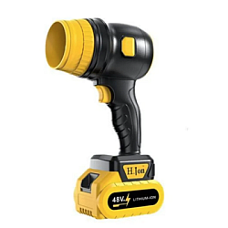 Suflanta aer portabila 34000 RPM cu 2 acumulatori 48V pentru uscare masina si frunze
