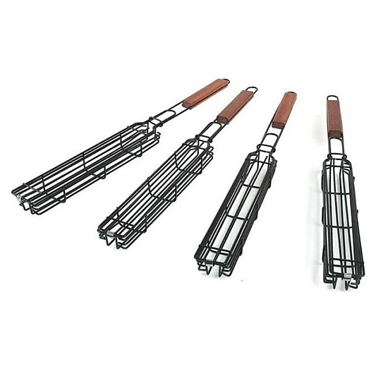 Set 4 x frigaruie pentru gratar, reutilizabila