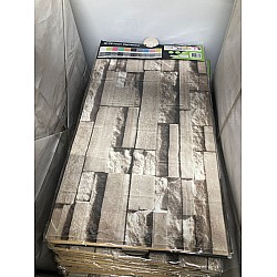 Set 5 Bucati tapet autoadeziv 3 d 70X70 cm Caramida 