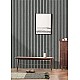 Tapet riflaj lemn 3D gri, dungi, 40×300 cm