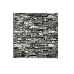 Set 5 Bucati tapet autoadeziv 3 d 70X70 cm piatra Gri