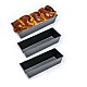 Set 3 tavi din teflon pentru copt cozonac sau chec