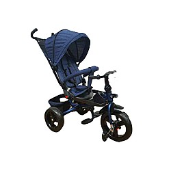 Tricicleta cu pozitie de somn, scaun reversibil, 8-36 luni, roata plina