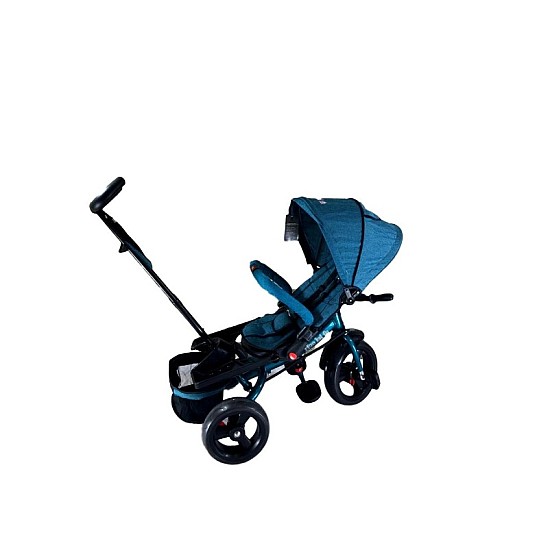 Tricicleta cu pozitie de somn, scaun reversibil, 8-36 luni, roata plina