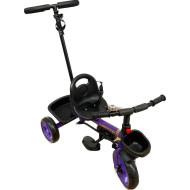 Tricicleta cu pedale,control parental scaun ergonomic,roti din spuma,diferite culori