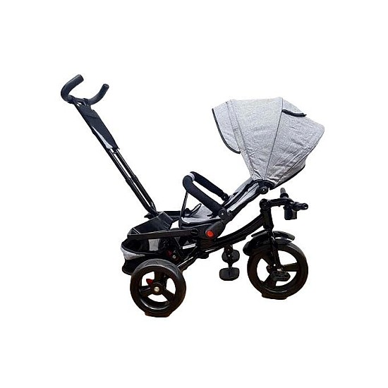 Tricicleta cu pozitie de somn, scaun reversibil, 8-36 luni,diverse culori