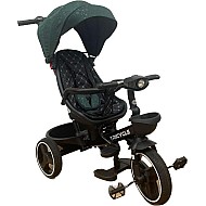 Tricicleta cu pozitie de somn, scaun reversibil, 8-36 luni cu 2 cosulete