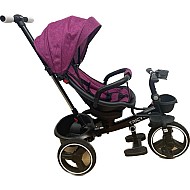 Tricicleta cu pozitie de somn, scaun reversibil, 8-36 luni cu 2 cosulete