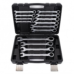Set chei combinate cu clichet, 8 - 24mm, 14 piese