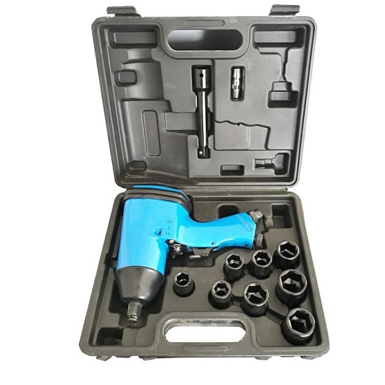 Trusa pistol pneumatic 1/2" 11 piese
