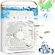 Oferta 1+1: Ventilatoare portabile 3 în 1 LED