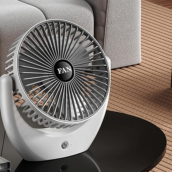 Set 2 ventilatoare de birou silentioase cu 3 viteze