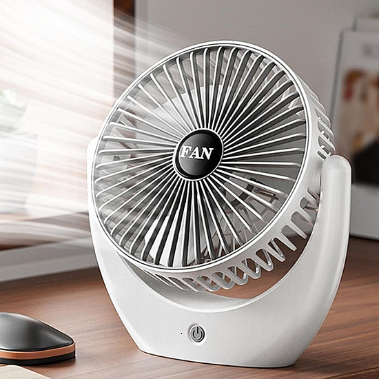 Set 2 ventilatoare de birou silentioase cu 3 viteze