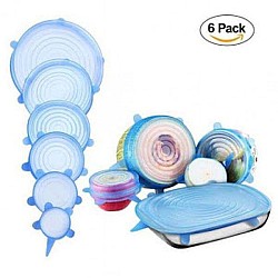 Set 6 capace flexibile din silicon, pentru caserole